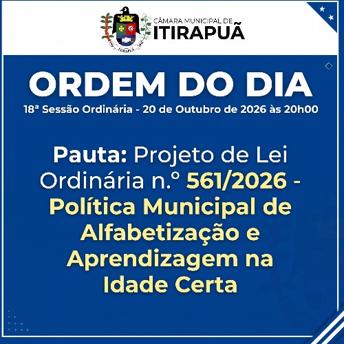 18ª Sessão Ordinária