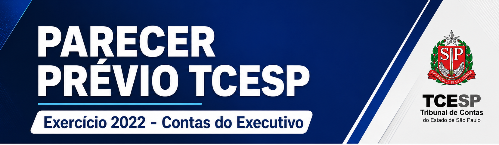 Parecer das Contas do Executivo (Prefeitura)